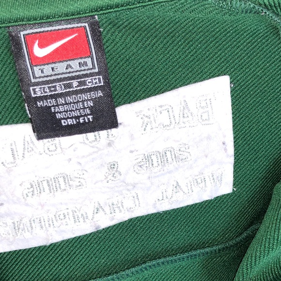 Nike athletic soccer fitted jacket, small, green - Picture 7 of 8